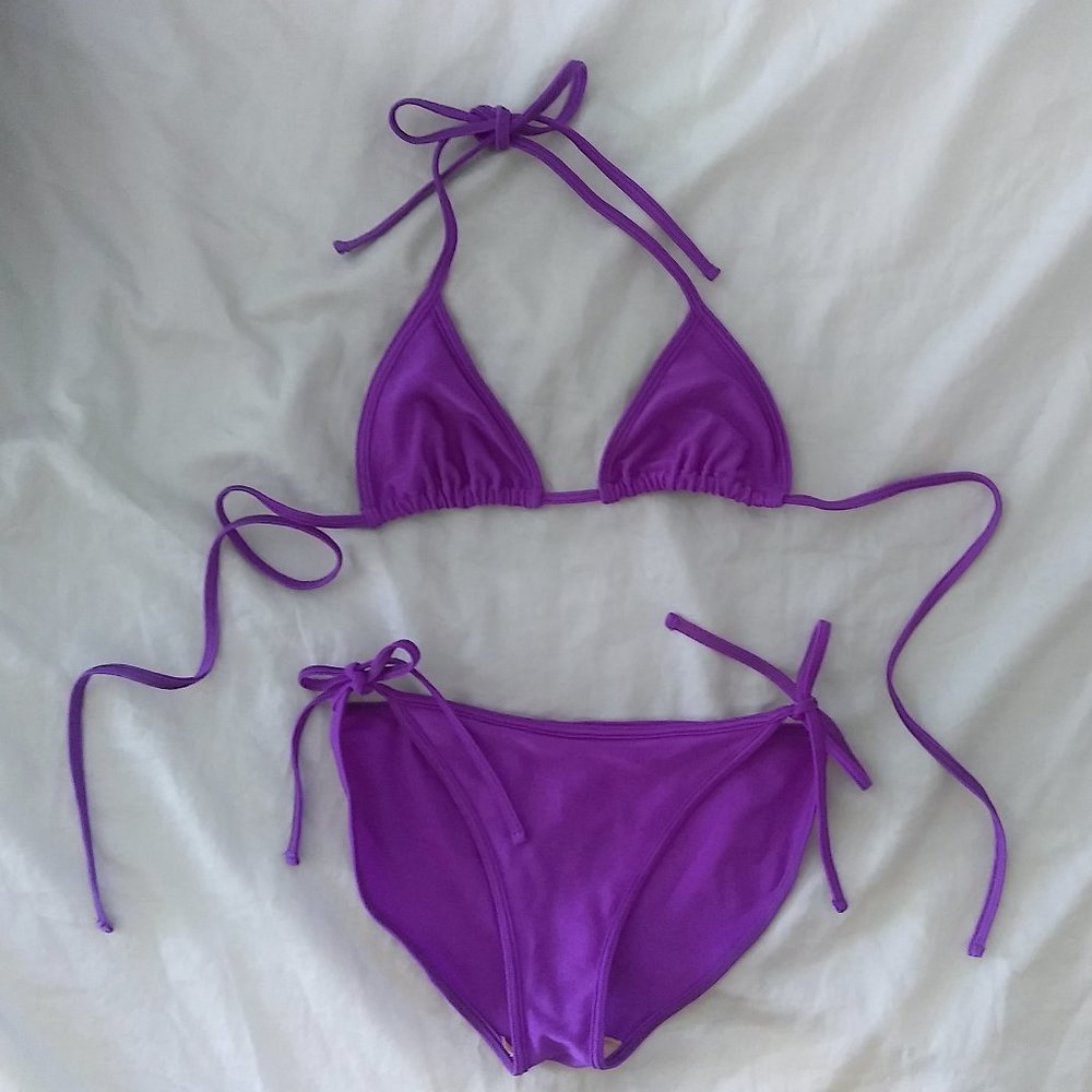 American Apparel Purple Bikini